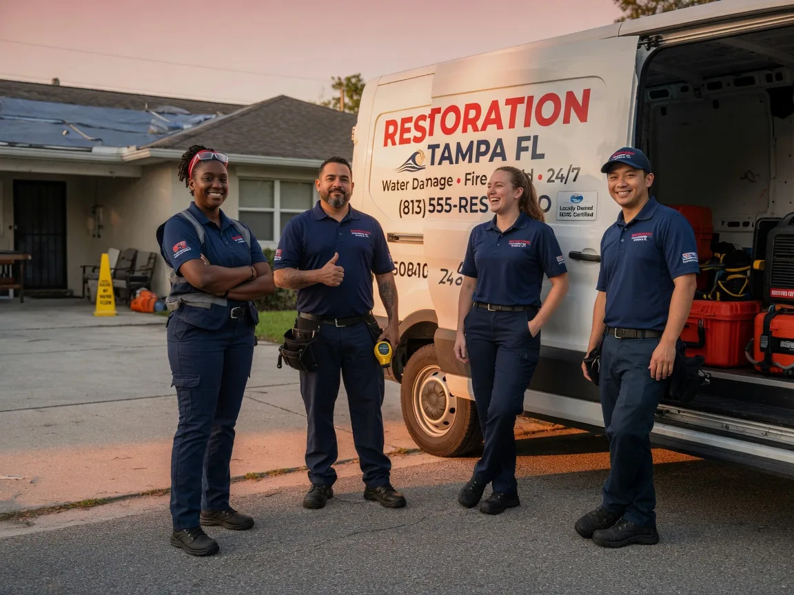 Water Damage Restoration company in Crawfordsville, IN